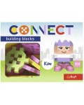 Мини конструктор Trefl Connect - За момичета, 35 части