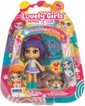 Мини кукла RS Toys Lovely Girls - С лилава коса и аксесоари