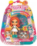 Мини кукла RS Toys Lovely Girls - С оранжева коса и аксесоари