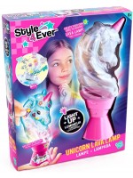Мини лава лампа Canal Toys Rainbow - Еднорог, с декорации