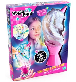 Мини лава лампа Canal Toys Rainbow - Еднорог, с декорации