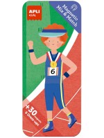 Мини магнитна игра Apli Kids - Спортове