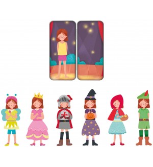 Мини магнитна игра Apli Kids - Театър