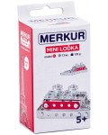 Мини метален конструктор Merkur - Kораб, 73 части