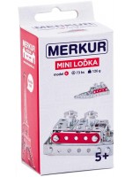 Мини метален конструктор Merkur - Kораб, 73 части