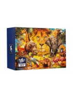 Мини пъзел Black Sea Puzzles от 54 части - Царят на животните