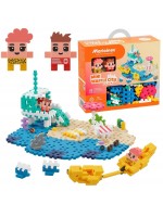 Мини вафлен конструктор Marioinex - Градски център, плаж, 148 части Мини вафлен конструктор Marioinex - Градски център, плаж, 148 части