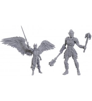 Миниатюра Wizkids Games: Dungeons & Dragons Baldur's Gate 3 Special Edition - Dame Aylin & Minthara (Nolzur's Marvelous Unpainted Miniatures)