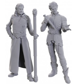 Миниатюра Wizkids Games: Dungeons & Dragons Baldur's Gate 3 Special Edition - Gale & Astarion (Nolzur's Marvelous Unpainted Miniatures)
