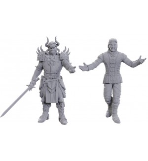 Миниатюра Wizkids Games: Dungeons & Dragons Baldur's Gate 3 Special Edition -  Sarevok Anchev & Raphael (Nolzur's Marvelous Unpainted Miniatures)