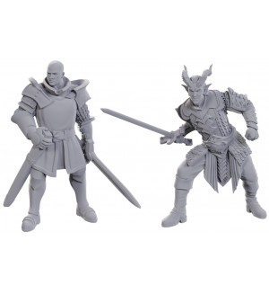 Миниатюра Wizkids Games: Dungeons & Dragons Baldur's Gate 3 Special Edition - Ulder Ravengard & Zevlor (Nolzur's Marvelous Unpainted Miniatures)