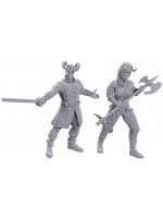 Миниатюра Wizkids Games: Dungeons & Dragons Baldur's Gate 3 Special Edition - Wyll & Karlach (Nolzur's Marvelous Unpainted Miniatures)