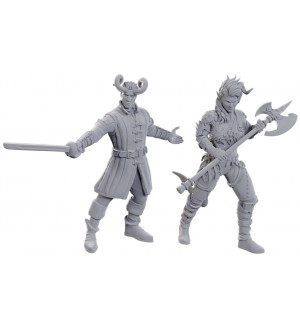 Миниатюра Wizkids Games: Dungeons & Dragons Baldur's Gate 3 Special Edition - Wyll & Karlach (Nolzur's Marvelous Unpainted Miniatures)