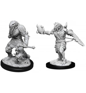 Миниатюра Wizkids Games: Dungeons & Dragons - Dragonborn Paladin Male (Nolzur's Marvelous Unpainted Miniatures)