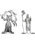 Миниатюра Wizkids Games: Dungeons & Dragons - Human Druid & Elf Sorcerer (Nolzur's Marvelous Unpainted Miniatures)