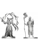 Миниатюра Wizkids Games: Dungeons & Dragons - Human Druid & Elf Sorcerer (Nolzur's Marvelous Unpainted Miniatures)