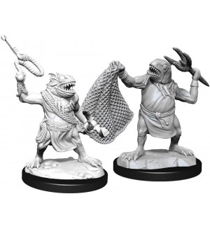 Миниатюра Wizkids Games: Dungeons & Dragons - Kuo-Toa & Kuo-Toa Whip (Nolzur's Marvelous Unpainted Miniatures)