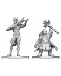 Миниатюра Wizkids Games: Dungeons & Dragons - Tiefling Bard & Dwarf Cleric (Nolzur's Marvelous Unpainted Miniatures)
