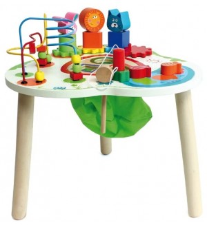 Многофункционална дървена маса за игра Acool Toy 