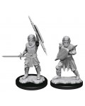 Модел Dungeons & Dragons Nolzur's Marvelous Unpainted Miniatures - Human Fighter Male