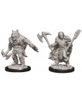 Модел Dungeons & Dragons Nolzur's Marvelous Unpainted Miniatures - Male Half-Orc Barbariann