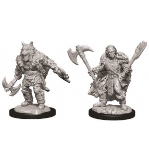 Модел Dungeons & Dragons Nolzur's Marvelous Unpainted Miniatures - Male Half-Orc Barbariann