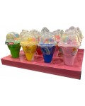 Моделин във фунийка Play-Toys - С 5 формички, асортимент