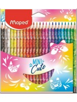 Моливи Maped Mini Cute - Peps, 24 цвята 