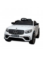 Акумулаторен джип Moni - Mercedes GLC 63 S AMG, бял