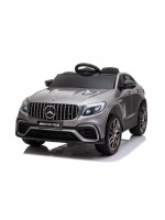 Акумулаторен джип Moni - Mercedes GLC 63 S AMG, сребрист металик