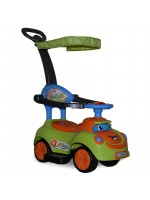 Moni Детска кола за бутане Smile Q06-4 Зелена
