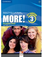 MORE! 3. 2nd Edition Student's Book with Cyber Homework and Online Resources: Английски език - ниво A2 - B1 (учебник с допълнителни материали)