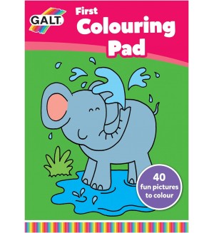 Моята първа книжка за оцветяване Galt First Colouring Pad 