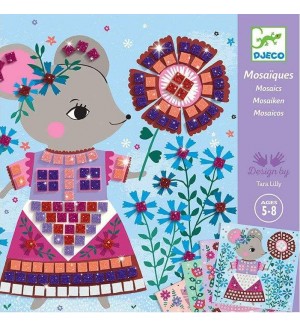 Мозайка Djeco - Домашни любимци, 4 картини