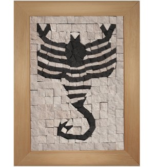 Мозайка Neptune Mosaic - Зодия Скорпион, с рамка