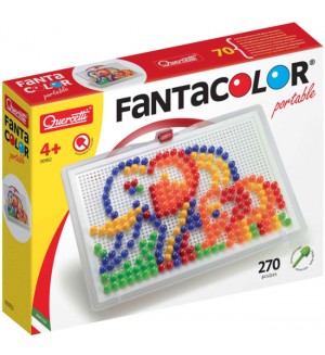 Мозайка от 270 части Quercetti – Fantacolor Portable Large