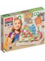 Мозайка Quercetti - Fantacolor Junior Play Eco, 58 части