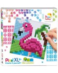Мозайка с пиксели Pixelhobby - Фламинго, XL 