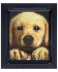Мозайка с рамка Pixelhobby - Куче Голдън Ретривър, комплект с пиксели Classic