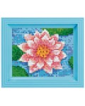 Мозайка с рамка Pixelhobby - Лотос, комплект с пиксели Classic