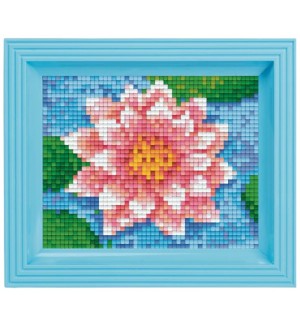 Мозайка с рамка Pixelhobby - Лотос, комплект с пиксели Classic