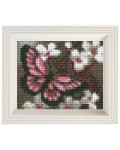 Мозайка с рамка Pixelhobby - Пеперуда, комплект с пиксели Classic