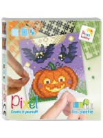 Мозайка с рамка Pixelhobby - Тиква, комплект с пиксели Classic