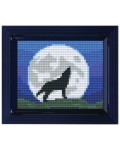Мозайка с рамка Pixelhobby - Вълк, комплект с пиксели Classic