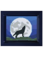 Мозайка с рамка Pixelhobby - Вълк, комплект с пиксели Classic