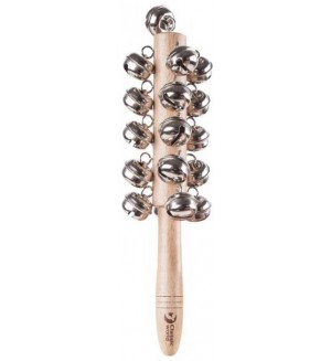 Музикален инструмент Classic World - Дървен стик със звънчета