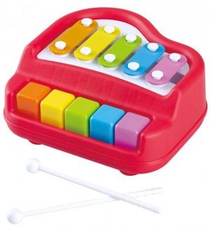 Музикална играчка 2 в 1 PlayGo - Пиано и ксилофон