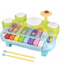 Музикална играчка Baby Mix - Образователен мултифункционален ксилофон