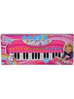 Музикална играчка Simba Toys - Синтезатор, Еднорог