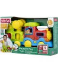 Музикална играчка WinFun - Влакче за дърпане